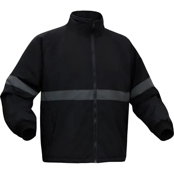Enhanced visibility nylon waterproof parka jacket with fleece lining... from ASI 58492 GSS Safety LLC