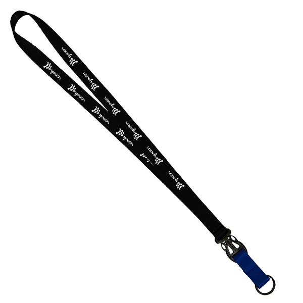 3/4" x 16" multi-colored nylon lanyard with slide release.... from ASI 88060 Snugz/USA Inc / SnugZ USA®