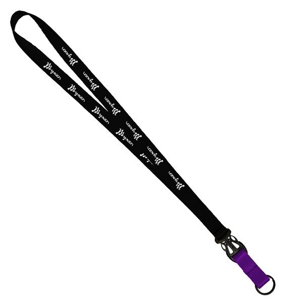 3/4" x 16" multi-colored nylon lanyard with slide release.... from ASI 88060 Snugz/USA Inc / SnugZ USA®