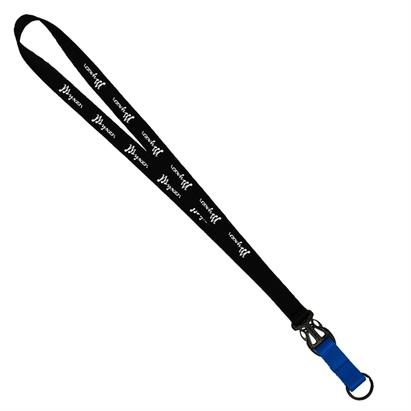 3/4" x 16" multi-colored nylon lanyard with slide release.... from ASI 88060 Snugz/USA Inc / SnugZ USA®