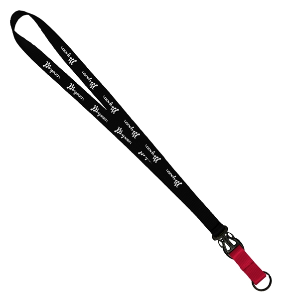3/4" x 16" multi-colored nylon lanyard with slide release.... from ASI 88060 Snugz/USA Inc / SnugZ USA®
