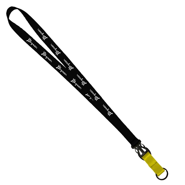 3/4" x 16" multi-colored nylon lanyard with slide release.... from ASI 88060 Snugz/USA Inc / SnugZ USA®