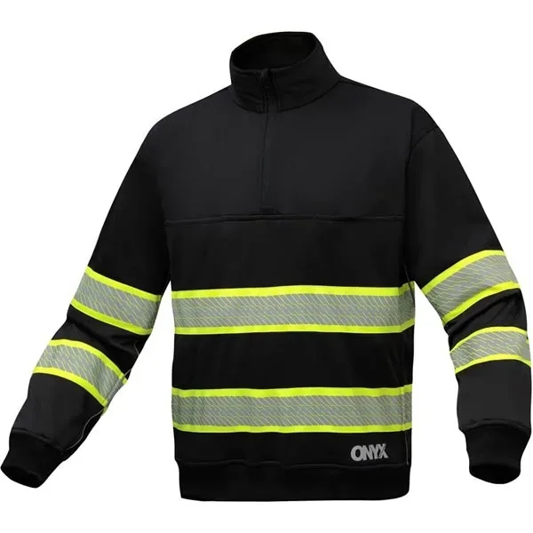ONYX enhanced visibility job shirt w/ 1/4 zipper.... from ASI 58492 GSS Safety LLC / GSS Safety