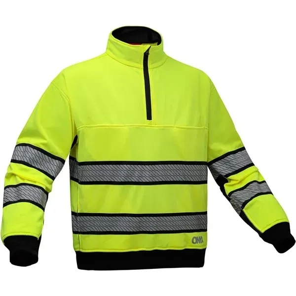 ONYX enhanced visibility job shirt w/ 1/4 zipper.... from ASI 58492 GSS Safety LLC / GSS Safety