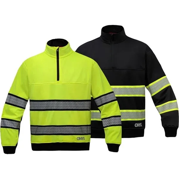 ONYX enhanced visibility job shirt w/ 1/4 zipper.... from ASI 58492 GSS Safety LLC / GSS Safety
