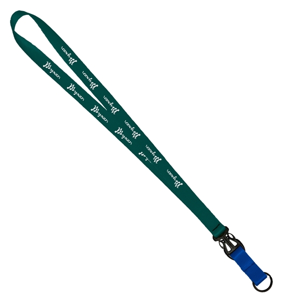3/4" x 16" multi-colored nylon lanyard with slide release.... from ASI 88060 Snugz/USA Inc / SnugZ USA®