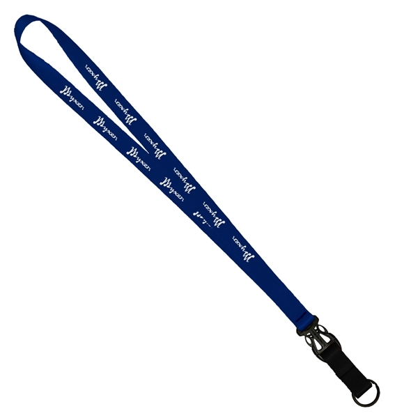 3/4" x 16" multi-colored nylon lanyard with slide release.... from ASI 88060 Snugz/USA Inc / SnugZ USA®