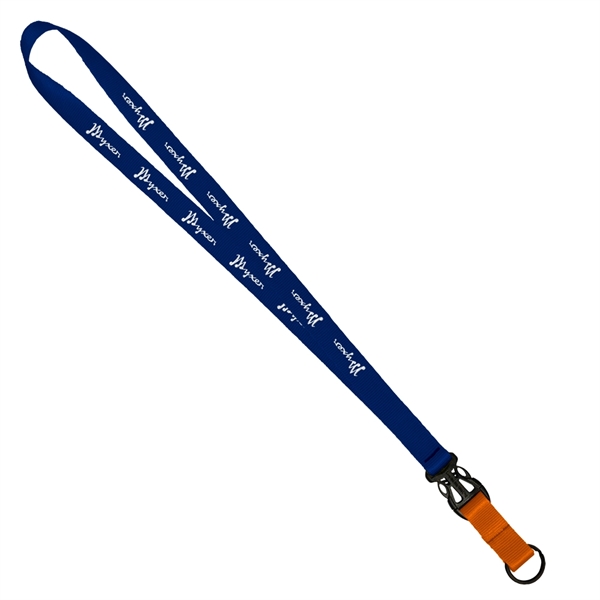 3/4" x 16" multi-colored nylon lanyard with slide release.... from ASI 88060 Snugz/USA Inc / SnugZ USA®