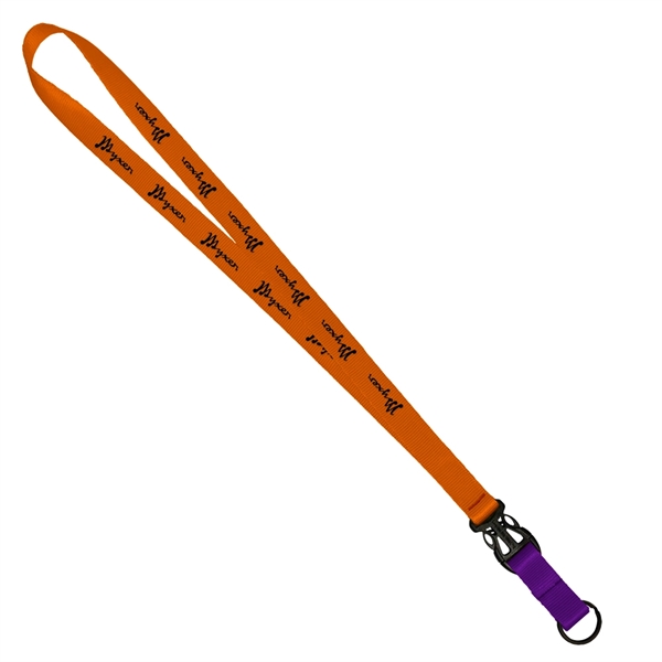 3/4" x 16" multi-colored nylon lanyard with slide release.... from ASI 88060 Snugz/USA Inc / SnugZ USA®