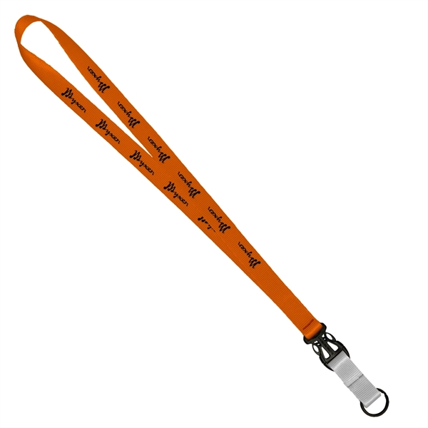 3/4" x 16" multi-colored nylon lanyard with slide release.... from ASI 88060 Snugz/USA Inc / SnugZ USA®