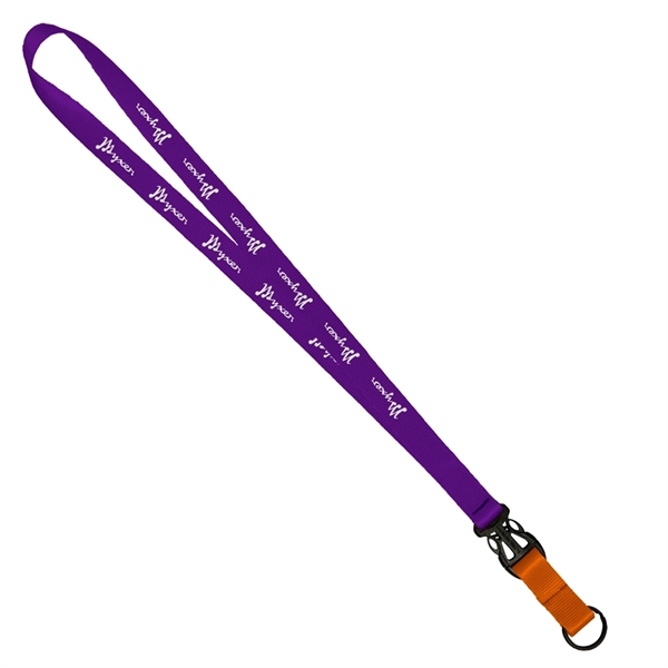 3/4" x 16" multi-colored nylon lanyard with slide release.... from ASI 88060 Snugz/USA Inc / SnugZ USA®