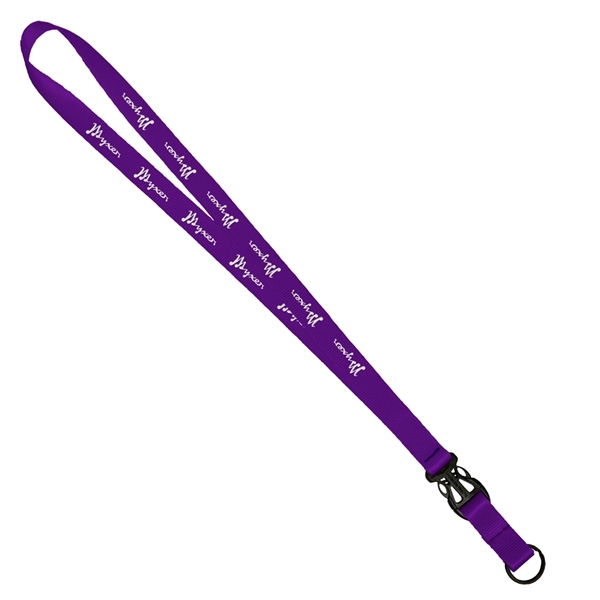 3/4" x 16" multi-colored nylon lanyard with slide release.... from ASI 88060 Snugz/USA Inc / SnugZ USA®