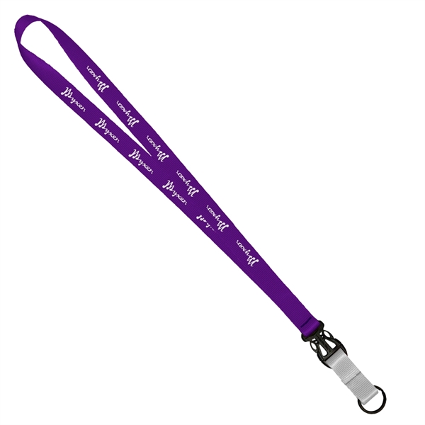3/4" x 16" multi-colored nylon lanyard with slide release.... from ASI 88060 Snugz/USA Inc / SnugZ USA®