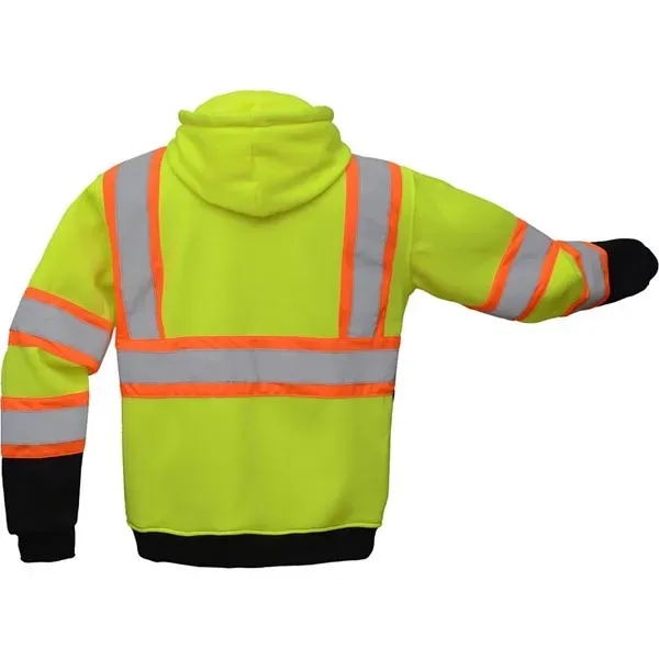 Two-tone zip front sweatshirt.... from ASI 58492 GSS Safety LLC / GSS Safety