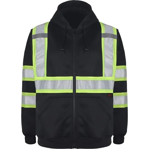 Two-tone zip front sweatshirt.... from ASI 58492 GSS Safety LLC / GSS Safety