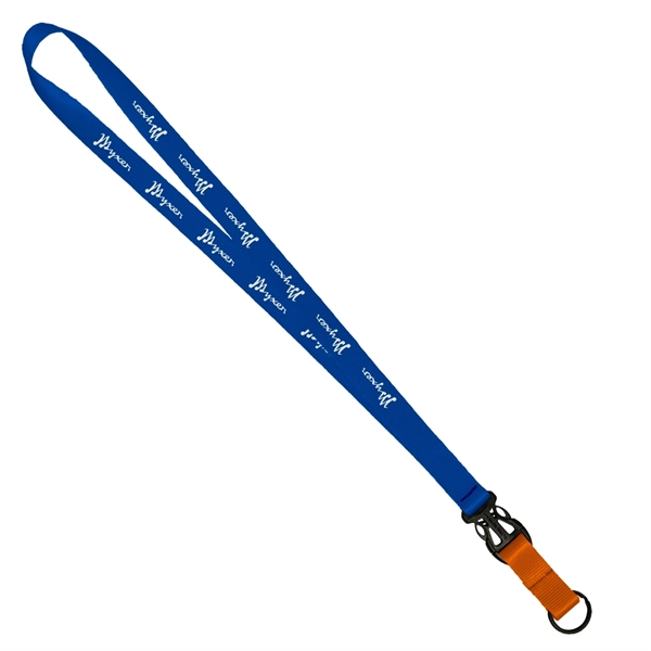 3/4" x 16" multi-colored nylon lanyard with slide release.... from ASI 88060 Snugz/USA Inc / SnugZ USA®