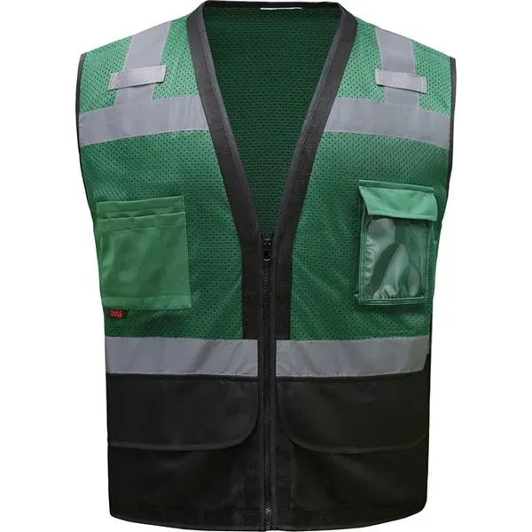 Enhanced visibility premium heavy duty vest w/multi pockets.... from ASI 58492 GSS Safety LLC
