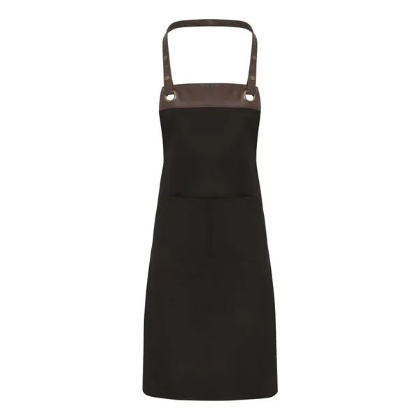 Artisan Collection by Reprime Espresso Bib Apron with Poc...... from ASI 84358 S&S Activewear