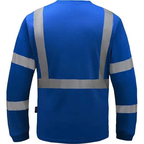 Non-ANSI multi color long sleeve t-shirt with black bottom.... from ASI 58492 GSS Safety LLC