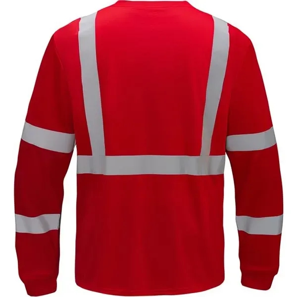 Non-ANSI multi color long sleeve t-shirt with black bottom.... from ASI 58492 GSS Safety LLC
