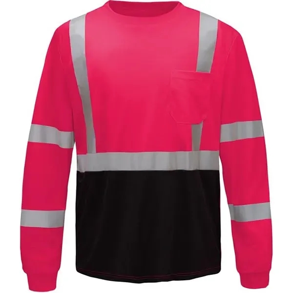 Non-ANSI multi color long sleeve t-shirt with black bottom.... from ASI 58492 GSS Safety LLC