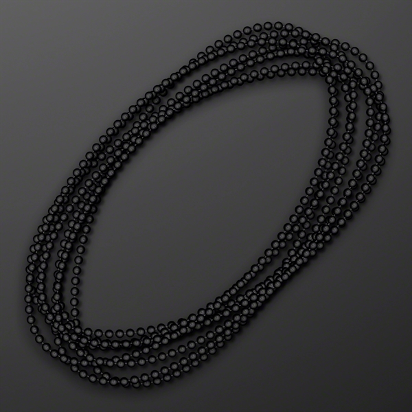 7MM 33" Round  Beaded Necklaces (Non-Light Up)... from ASI 34194 ALightPromos