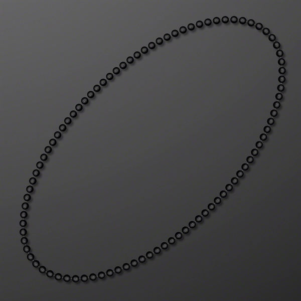 7MM 33" Round  Beaded Necklaces (Non-Light Up)... from ASI 34194 ALightPromos