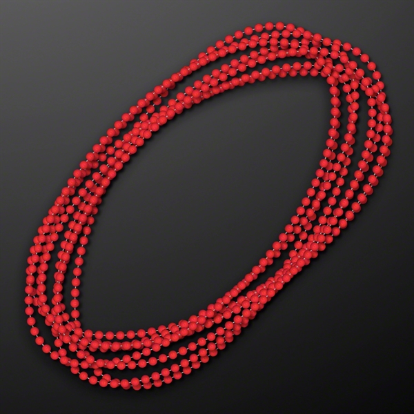 7MM 33" Round  Beaded Necklaces (Non-Light Up)... from ASI 34194 ALightPromos