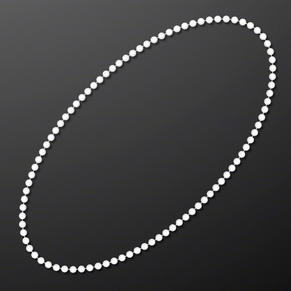 7MM 33" Round  Beaded Necklaces (Non-Light Up)... from ASI 34194 ALightPromos