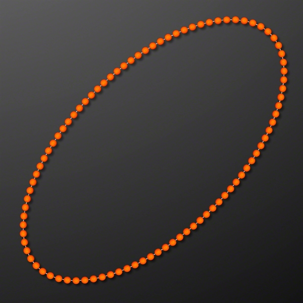 7MM 33" Round  Beaded Necklaces (Non-Light Up)... from ASI 34194 ALightPromos