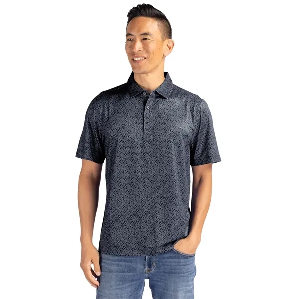 Men's polo with short sleeves, 4-way stretch, UPF50+ sun protection, and... from ASI 47965 Cutter & Buck