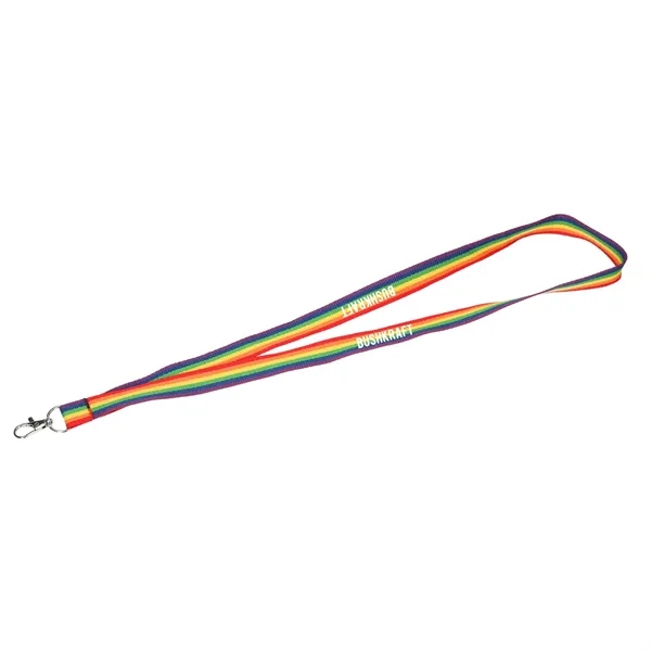 19" x 0.75" recycled polyester lanyard with lobster clip.... from ASI 66887 PCNA / Bullet