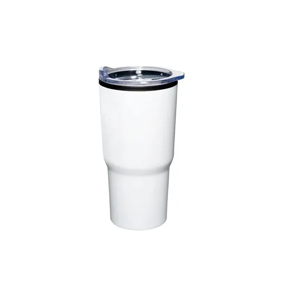 Stainless tumbler with cocoa and cookies... from ASI 89971 Stuff A Mug