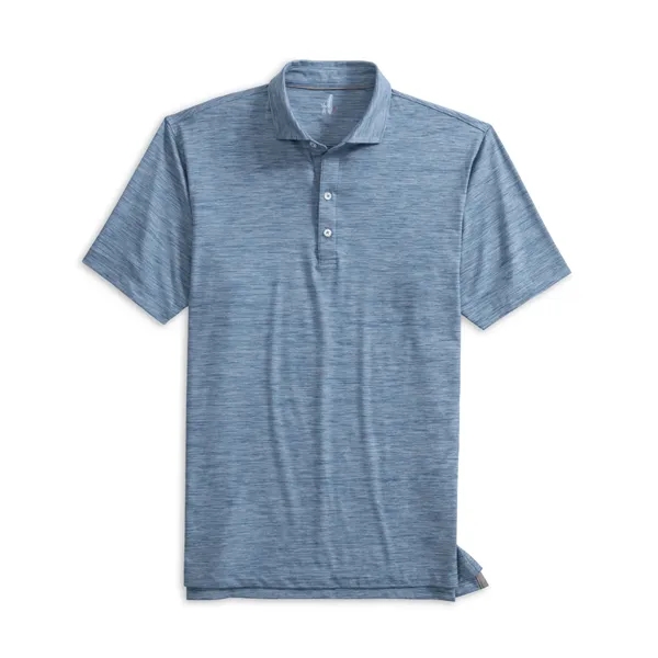 Johnnie-O Men's Huron Jersey Polo with self-fabric tailored collar & side... from ASI 38120 Ball Pro / Diversified Quality Kitchenware / Branded Apparel Designs
