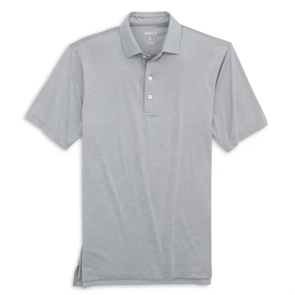 Johnnie-O Men's Huron Jersey Polo with self-fabric tailored collar & side... from ASI 38120 Ball Pro / Diversified Quality Kitchenware / Branded Apparel Designs