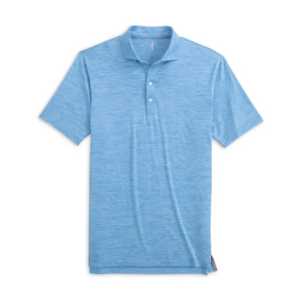 Johnnie-O Men's Huron Jersey Polo with self-fabric tailored collar & side... from ASI 38120 Ball Pro / Diversified Quality Kitchenware / Branded Apparel Designs