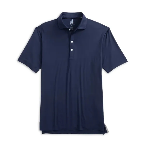 Johnnie-O Men's Huron Jersey Polo with self-fabric tailored collar & side... from ASI 38120 Ball Pro / Diversified Quality Kitchenware / Branded Apparel Designs