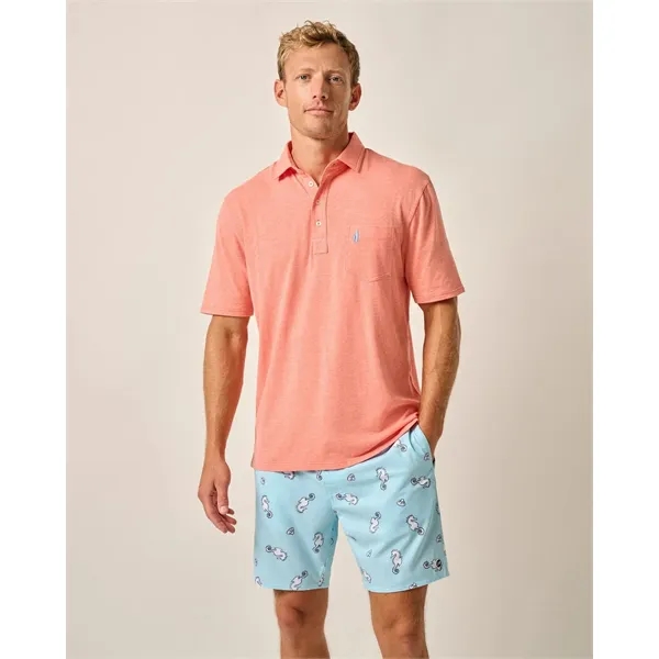 Johnnie-O Men's Heathered Original 2.0 4-Button Jersey Polo, lf you like... from ASI 38120 Ball Pro / Diversified Quality Kitchenware / Branded Apparel Designs