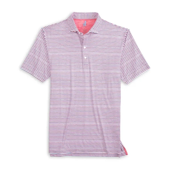Johnnie-O Men's Prep-Formance Warwick Striped Jersey Polo It will keep you... from ASI 38120 Ball Pro / Diversified Quality Kitchenware / Branded Apparel Designs