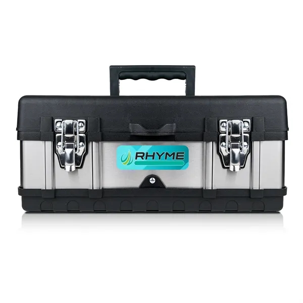 Stainless steel toolbox that is heavy-duty and ready for action! Secure-clamp... from ASI 46170 Compass Industries Inc