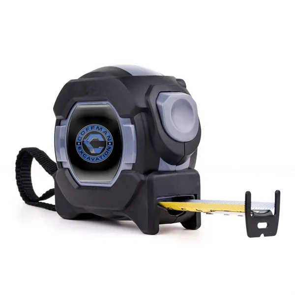 25't heavy duty non-slip rubber tape measure protects against drops &... from ASI 46170 Compass Industries Inc