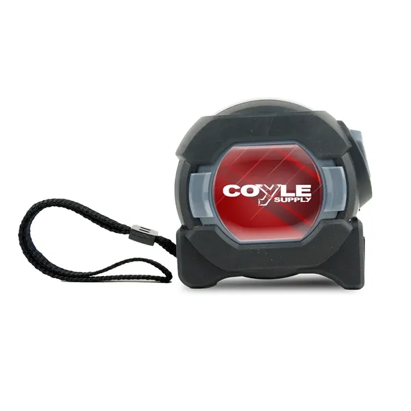 25't heavy duty non-slip rubber tape measure protects against drops &... from ASI 46170 Compass Industries Inc
