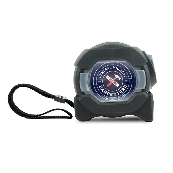 25't heavy duty non-slip rubber tape measure protects against drops &... from ASI 46170 Compass Industries Inc