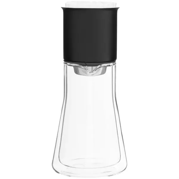 20 oz double wall glass carafe and stainless steel dripper with... from ASI 51197 ETS Express, LLC
