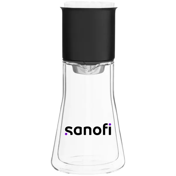 20 oz double wall glass carafe and stainless steel dripper with... from ASI 51197 ETS Express, LLC