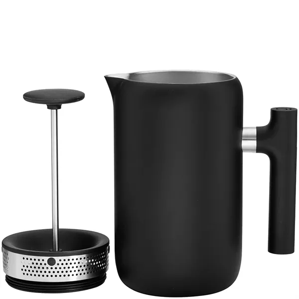 24 oz double-wall stainless steel French press with vacuum insulation, lid,... from ASI 51197 ETS Express, LLC