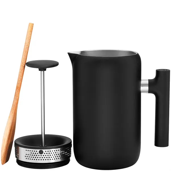 24 oz double-wall stainless steel French press with vacuum insulation, lid,... from ASI 51197 ETS Express, LLC
