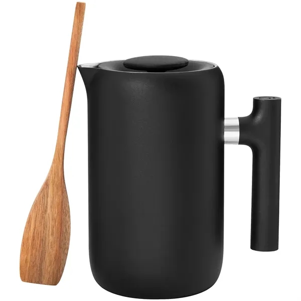 24 oz double-wall stainless steel French press with vacuum insulation, lid,... from ASI 51197 ETS Express, LLC