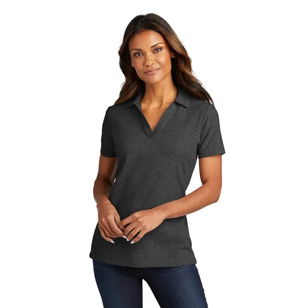 Port Authority® Ladies C-FREE® Cotton Blend Pique Polo... from ASI 30208 A P Specialties / AP Specialties