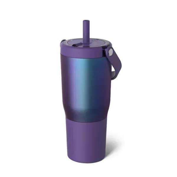 easy-carry handle,cup holder friendly base+swappable sleeve,U-Turn leakproof  straw lid,Goldkey straw... from ASI 72657 Active Life Promo / Apres Ski Active Life